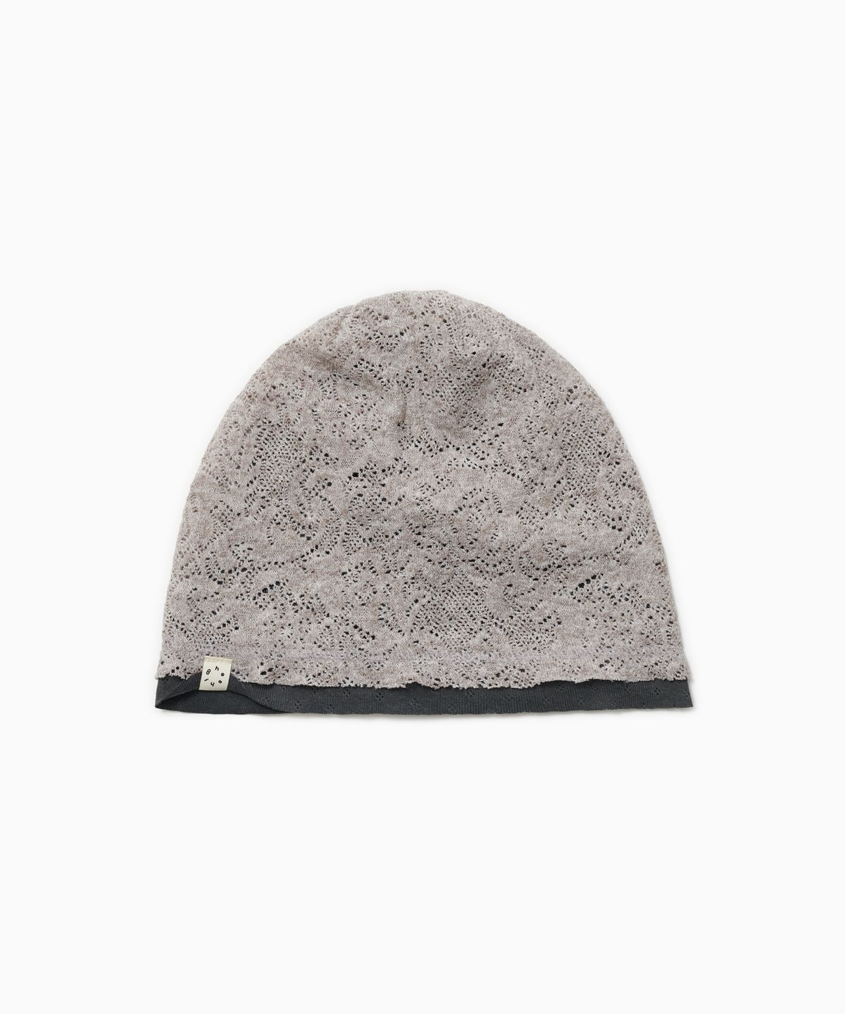 오헤시오(OHESHIO) REVERSIBLE LAYERED KNIT BEANIE, PINK