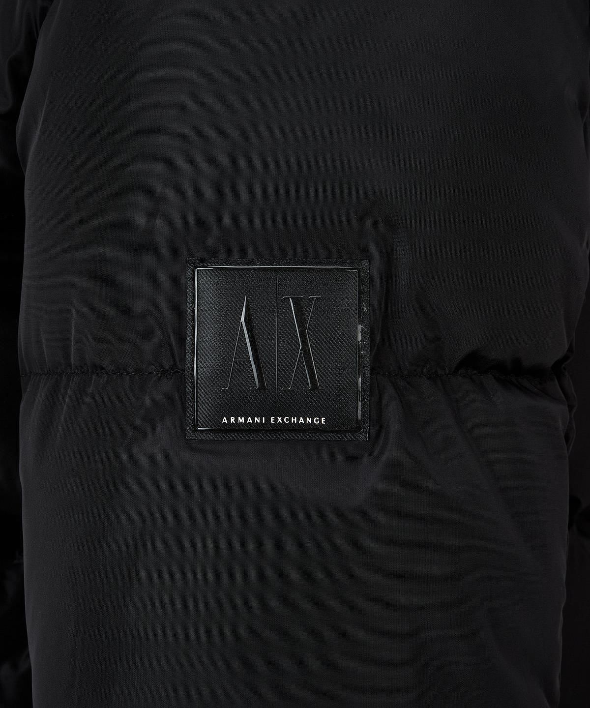 아르마니 익스체인지(ARMANI EXCHANGE) 여성 디태처블 후드 다운 패딩 자켓 _블랙_A425310902