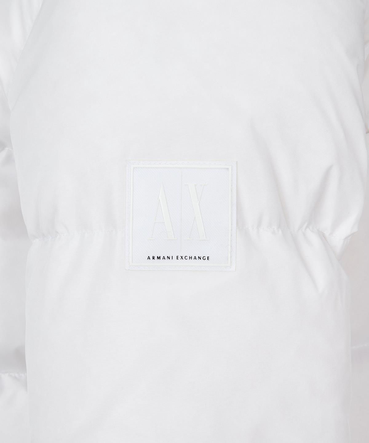아르마니 익스체인지(ARMANI EXCHANGE) 여성 디태처블 후드 다운 패딩 자켓 _화이트_A425310900