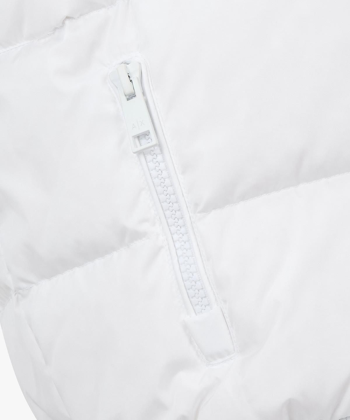 아르마니 익스체인지(ARMANI EXCHANGE) 여성 디태처블 후드 다운 패딩 자켓 _화이트_A425310900