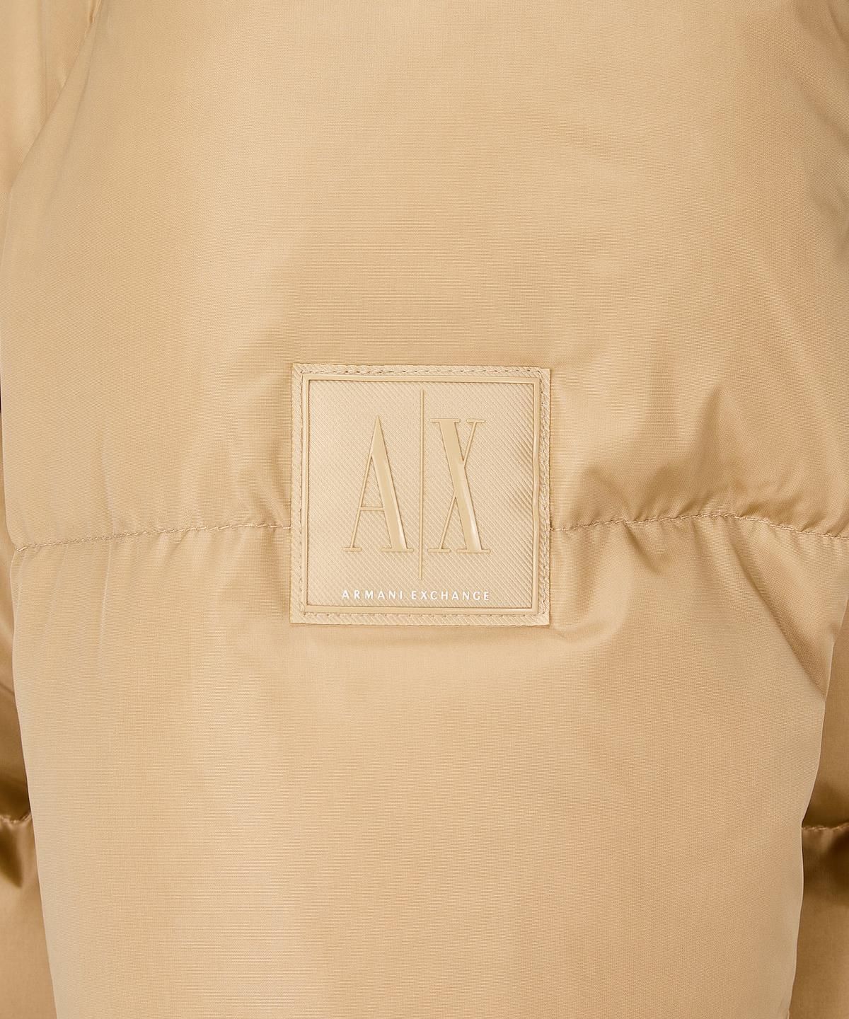 아르마니 익스체인지(ARMANI EXCHANGE) 여성 디태처블 후디드 다운 패딩 자켓 _베이지_A425310901
