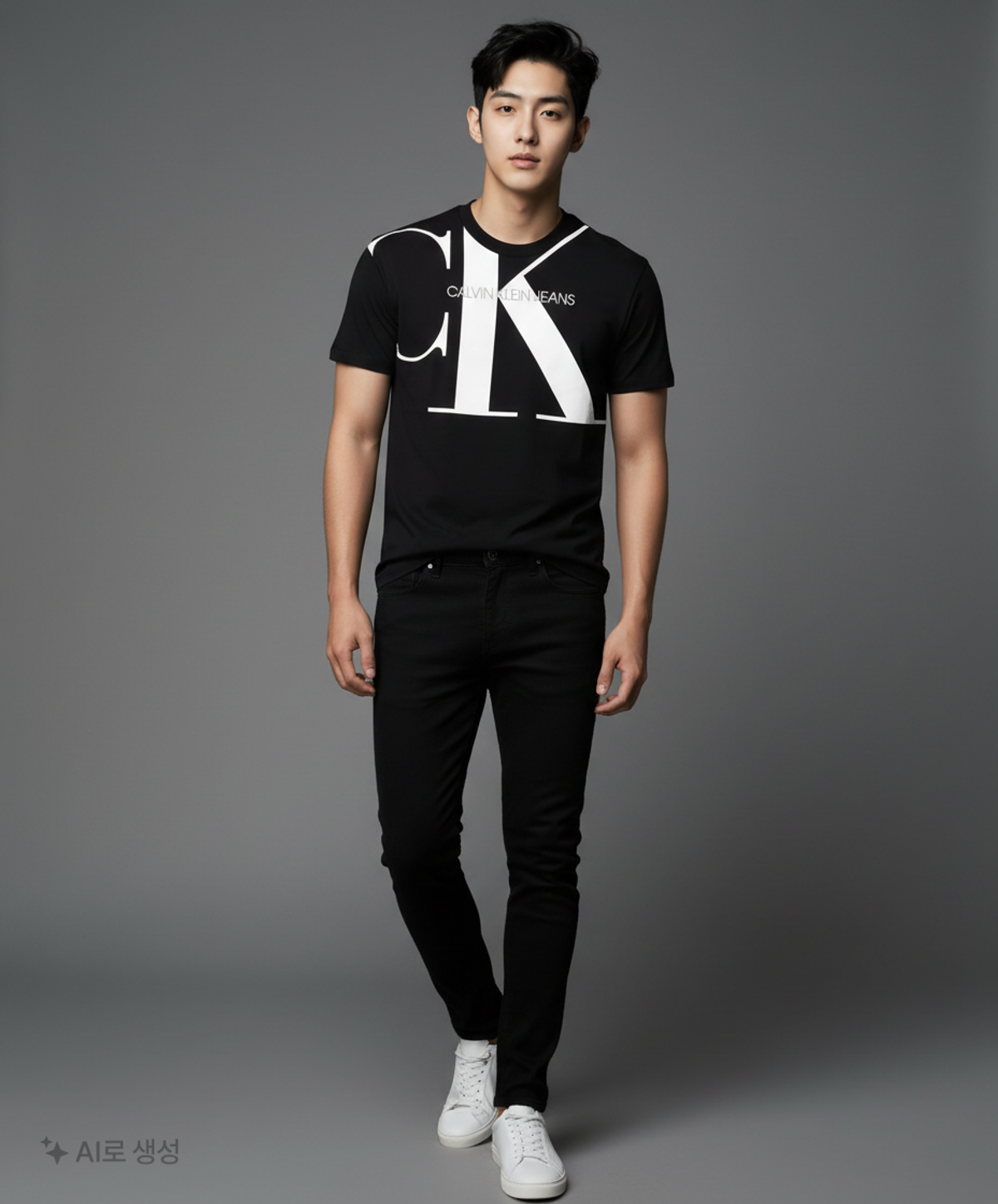 캘빈클라인 진(CALVIN KLEIN JEANS) 반소매 티셔츠 XS