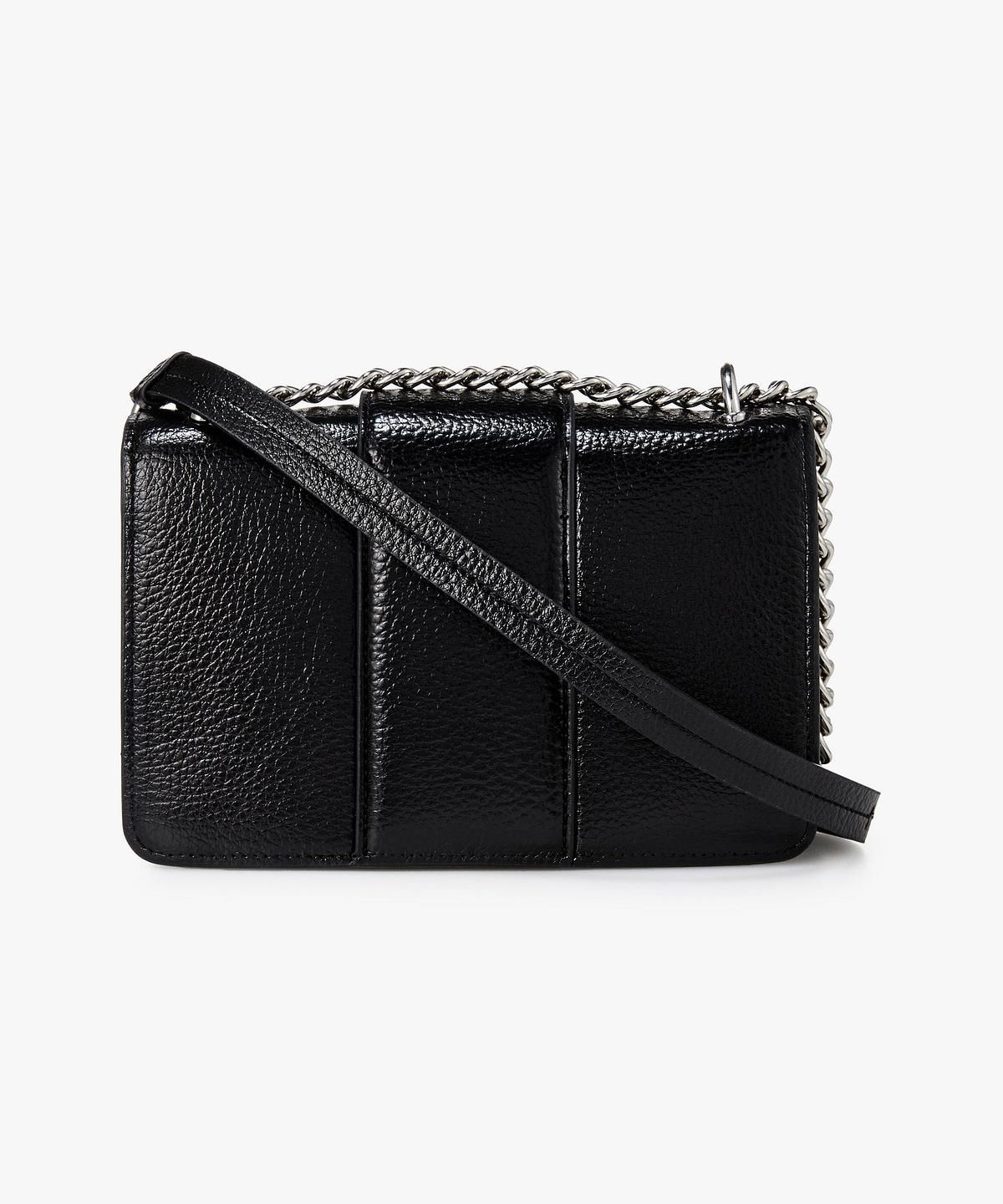 아르마니 익스체인지(ARMANI EXCHANGE) 여성 메탈 로고 클로저 숄더백 _블랙_A425170501