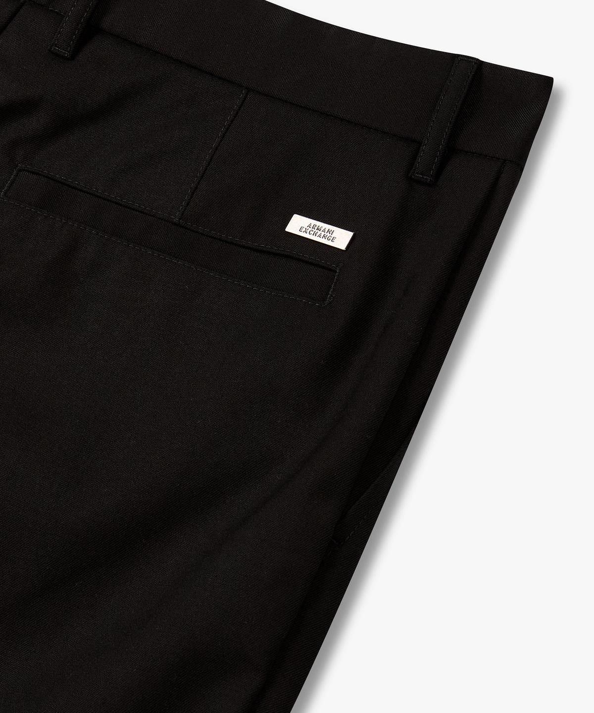 아르마니 익스체인지(ARMANI EXCHANGE) 남성 테크니컬 패브릭 팬츠 _블랙_A416142001