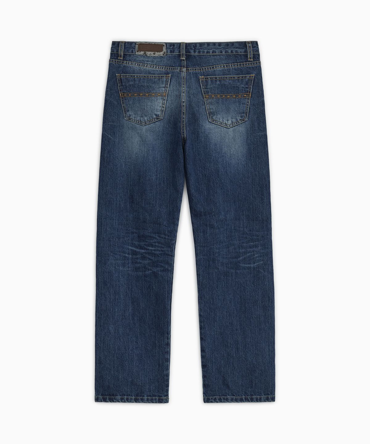 오헤시오(OHESHIO) VINTAGE EMBROIDERED DENIM PANTS, INDIGO