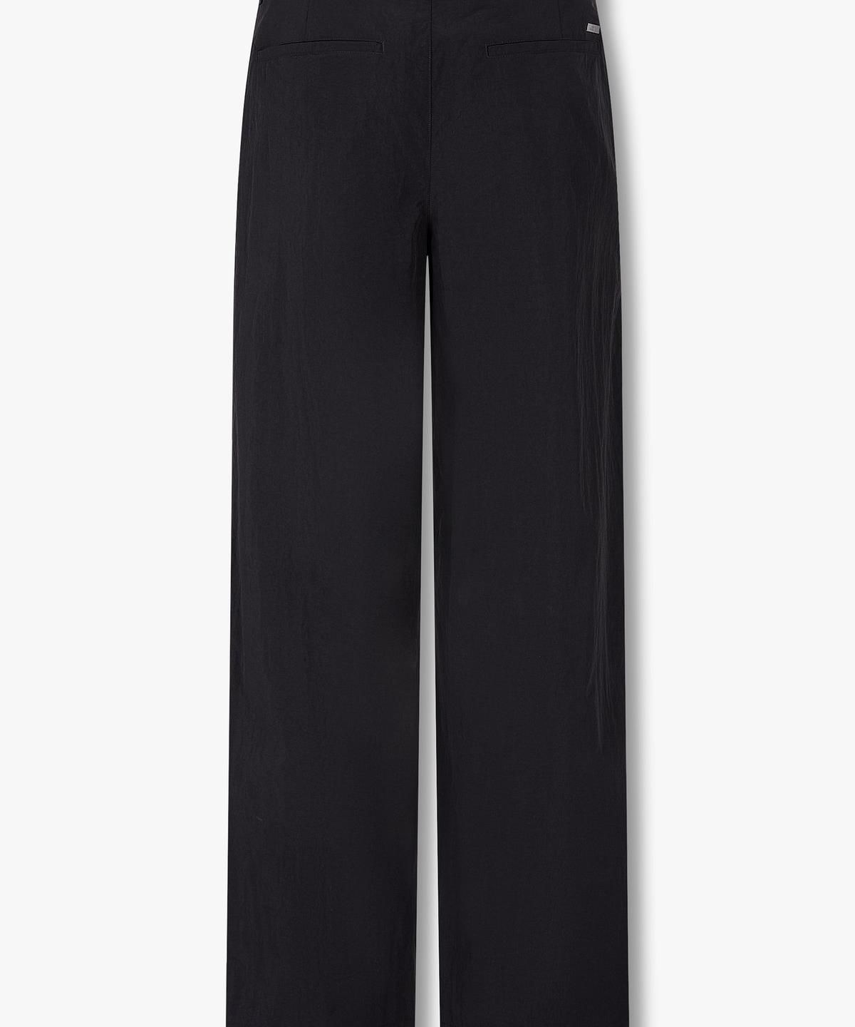 아르마니 익스체인지(ARMANI EXCHANGE) 남성 원 턱 플리츠 나일론 팬츠 _다크 네이비_A416142007