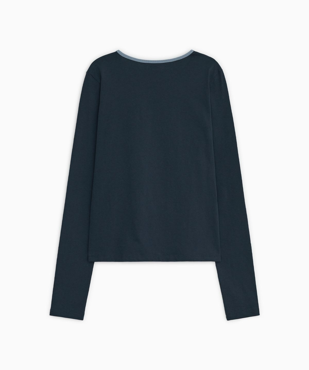 오헤시오(OHESHIO) LETTERING LOGO LONG SLEEVE, NAVY