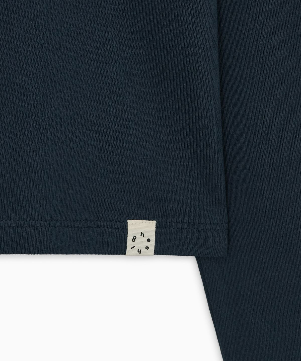 오헤시오(OHESHIO) LETTERING LOGO LONG SLEEVE, NAVY