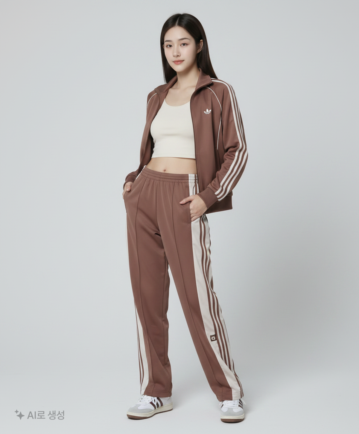 아디다스(ADIDAS) 아디브레이크 팬츠 - 다크핑크 / HN5888 L