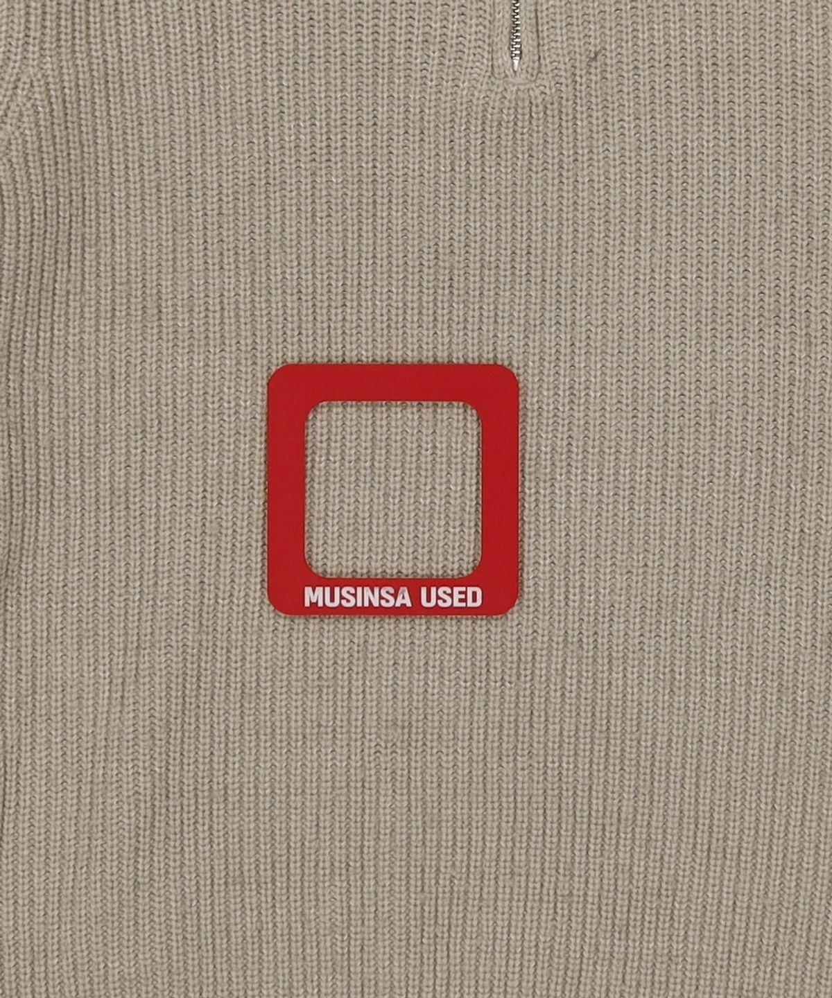 수아레(SUARE) 워셔블 하찌 하프 집업 니트 - 5 COLOR M