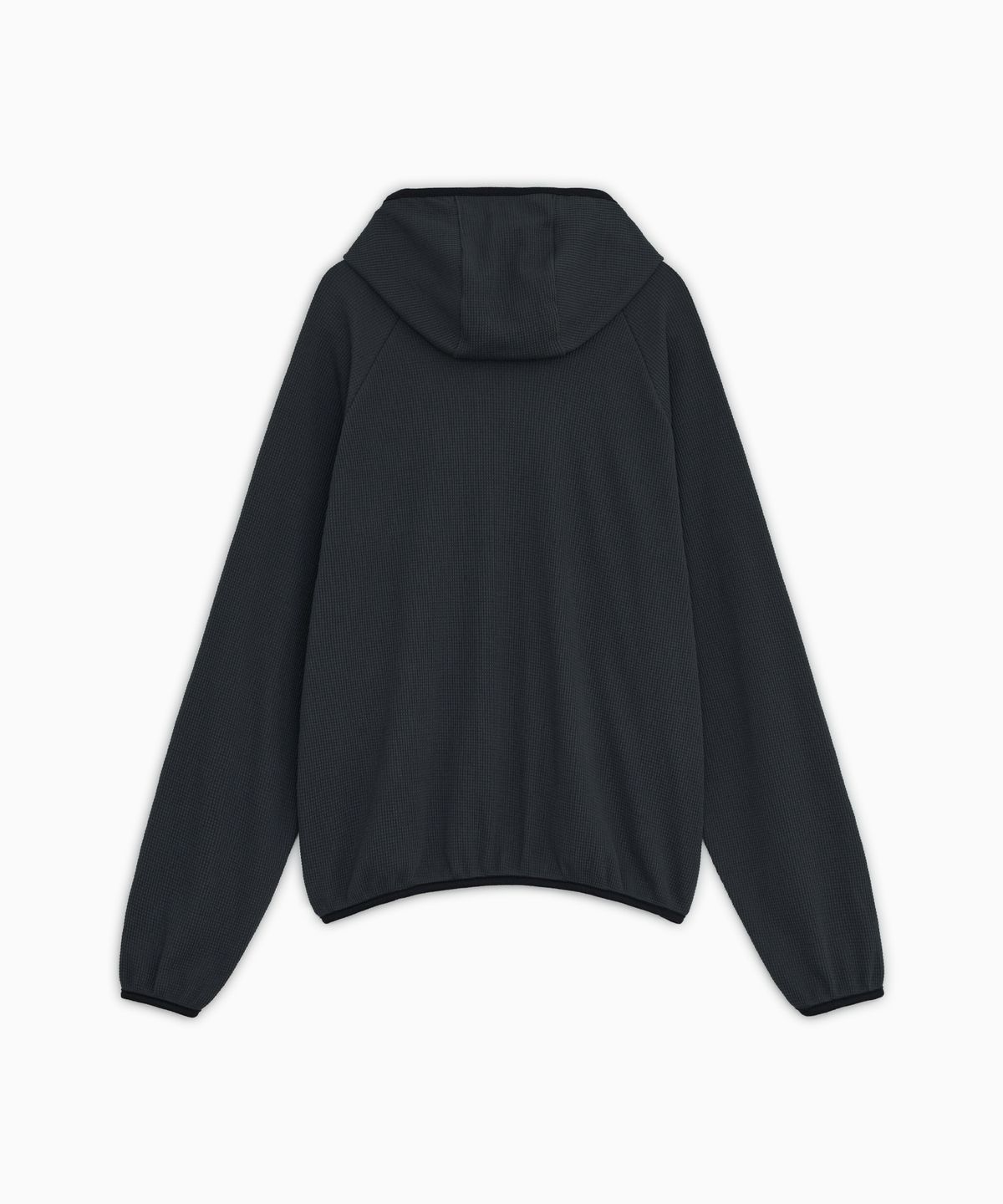 오헤시오(OHESHIO) WAFFLE HOODED SWEATSHIRT, NAVY