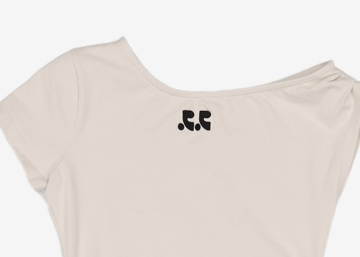 레스트앤레크레이션(REST&RECREATION) UNBALANCE JERSEY DRESS - CHARCOAL ONE