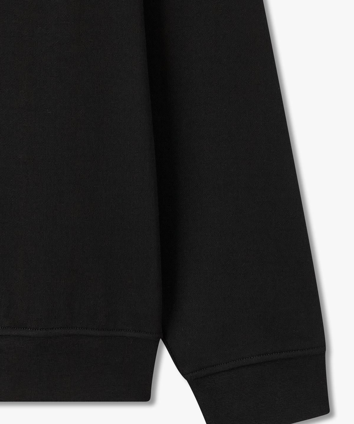 아르마니 익스체인지(ARMANI EXCHANGE) 남성 그래픽 프린트 레귤러 핏 맨투맨 _블랙_A416131007