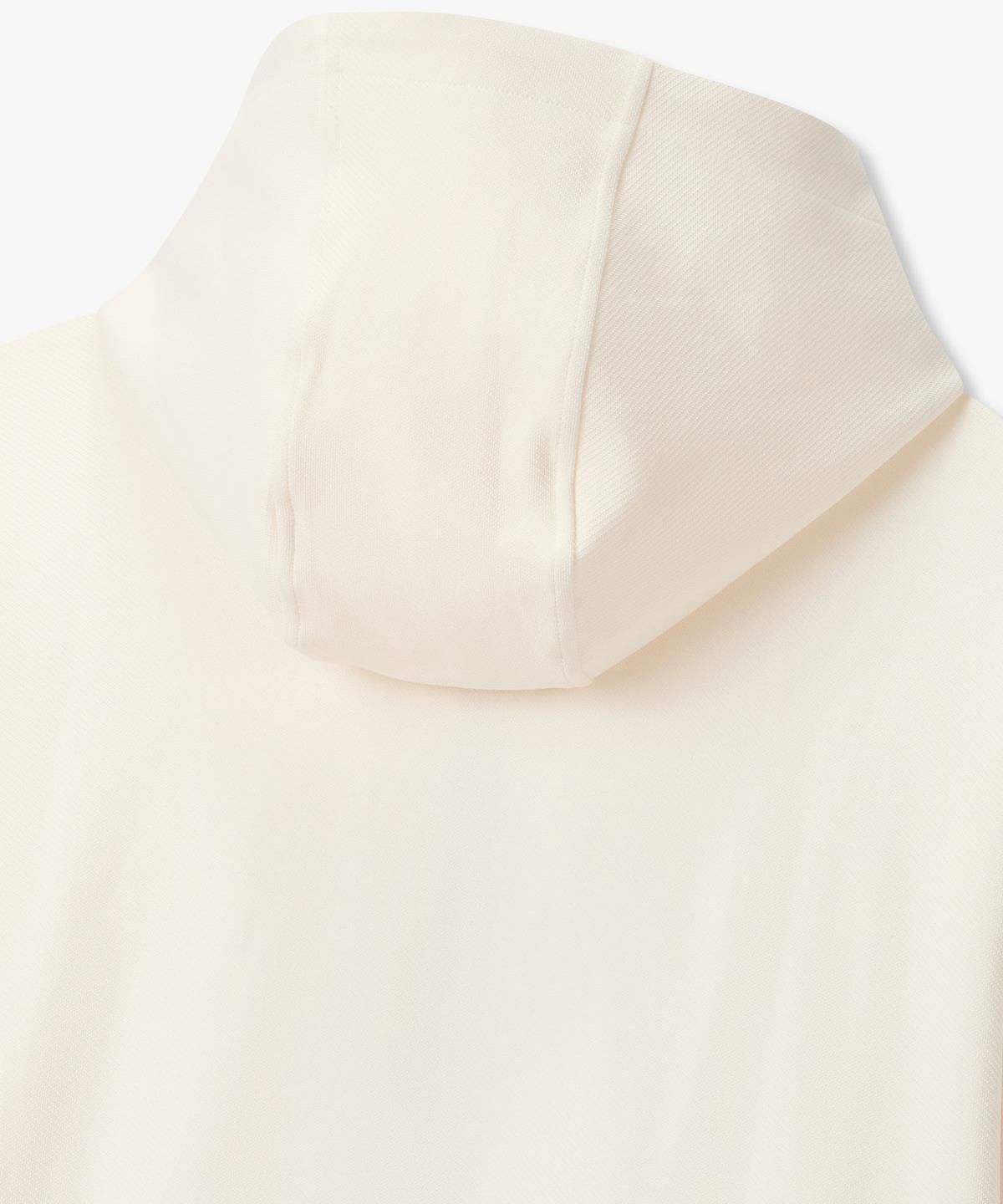 아르마니 익스체인지(ARMANI EXCHANGE) 남성 로고 패치 스트링 후드 집업 _크림_A416131008
