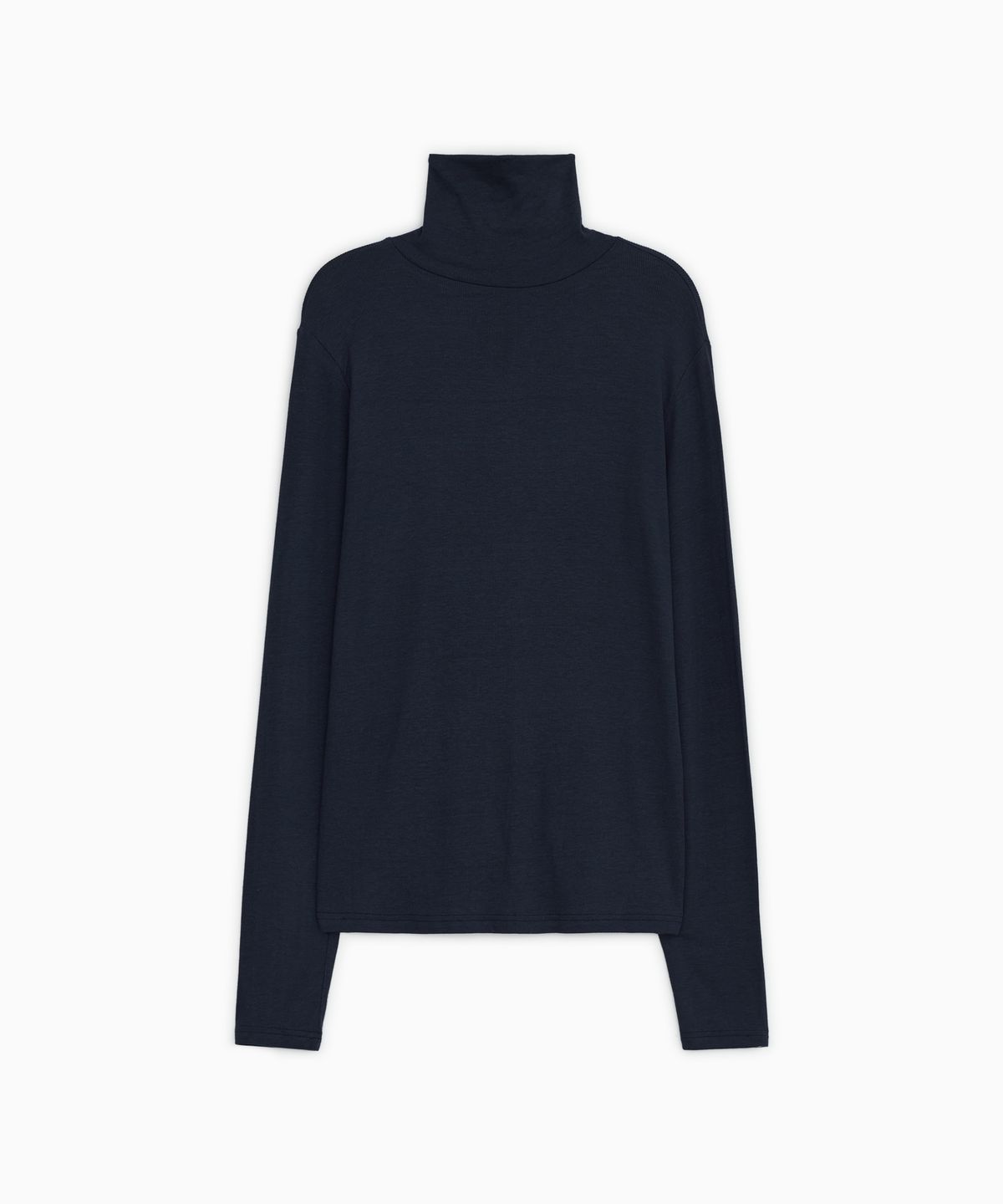 오헤시오(OHESHIO) BUTTON SLIM LONG SLEEVE, NAVY