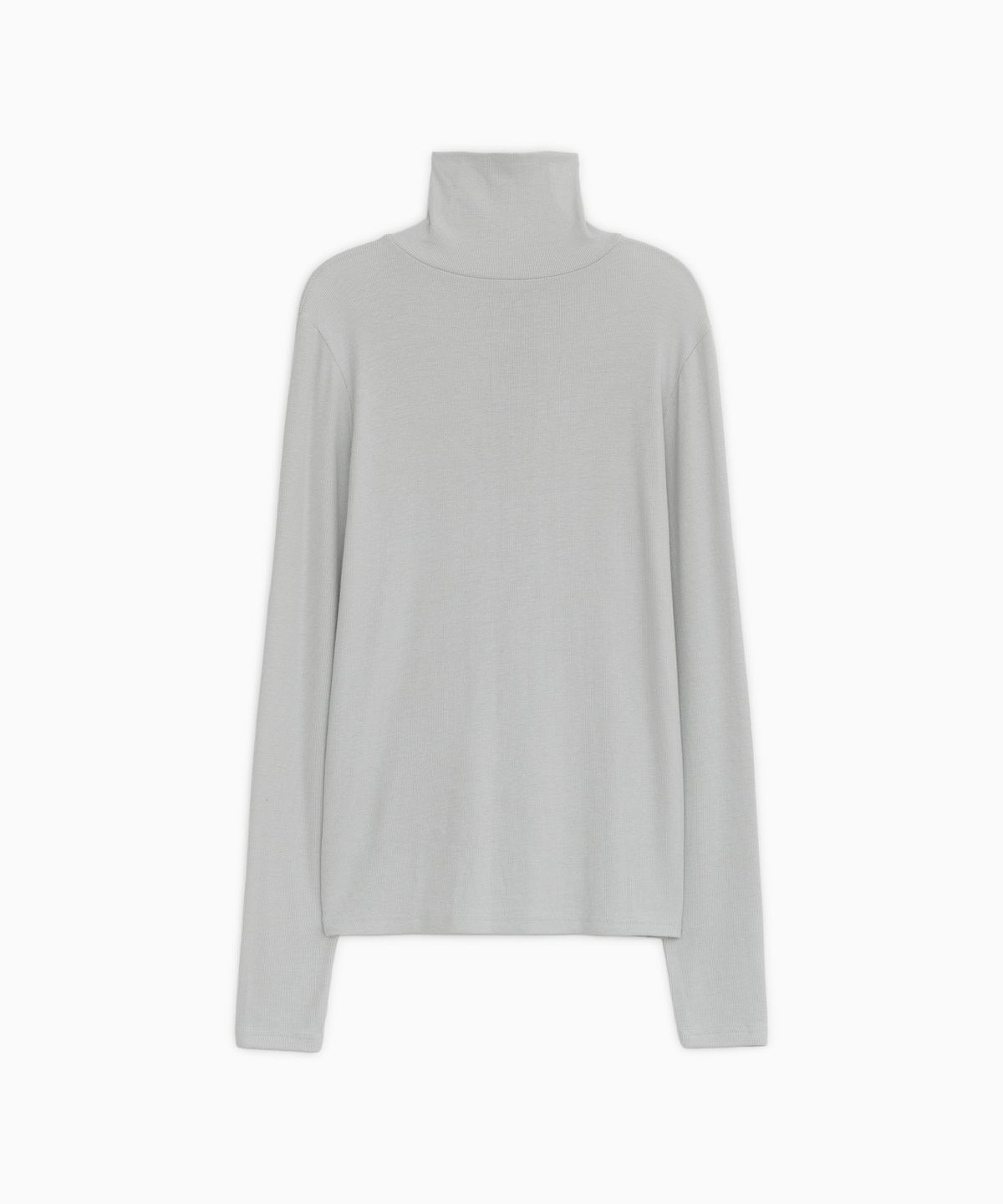 오헤시오(OHESHIO) BUTTON SLIM LONG SLEEVE, LIGHT GRAY