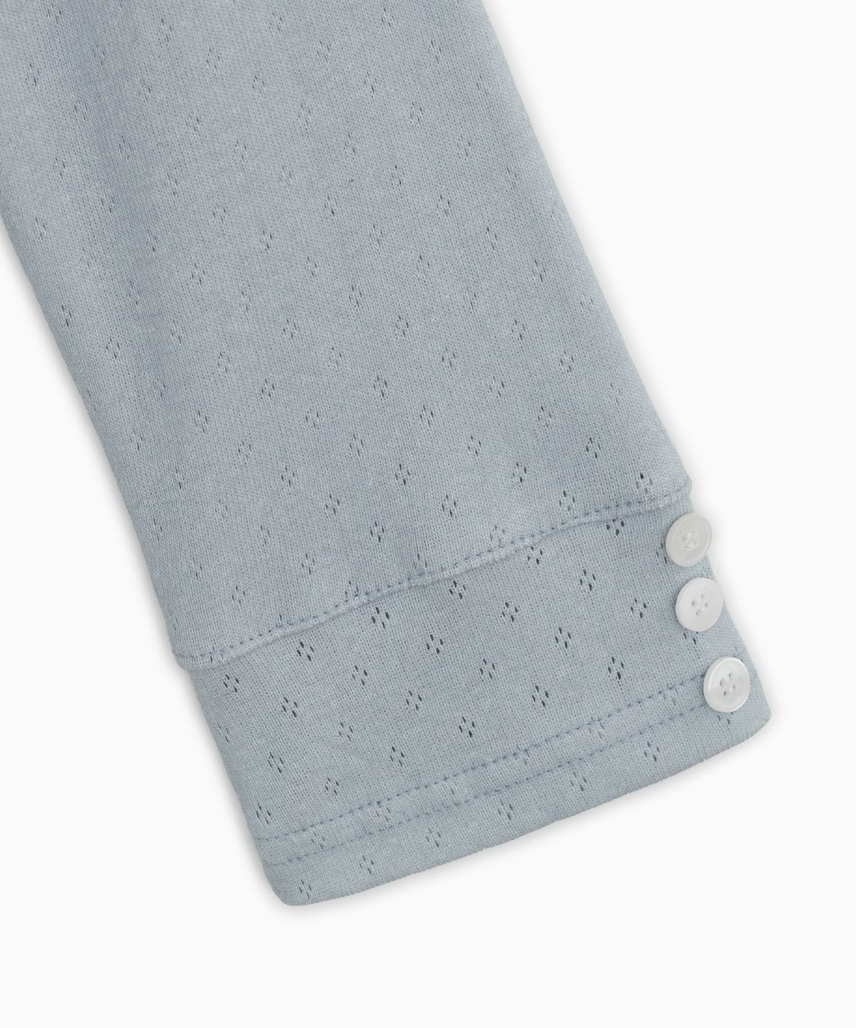 오헤시오(OHESHIO) PUNCHING SLIM T-SHIRT, BLUE