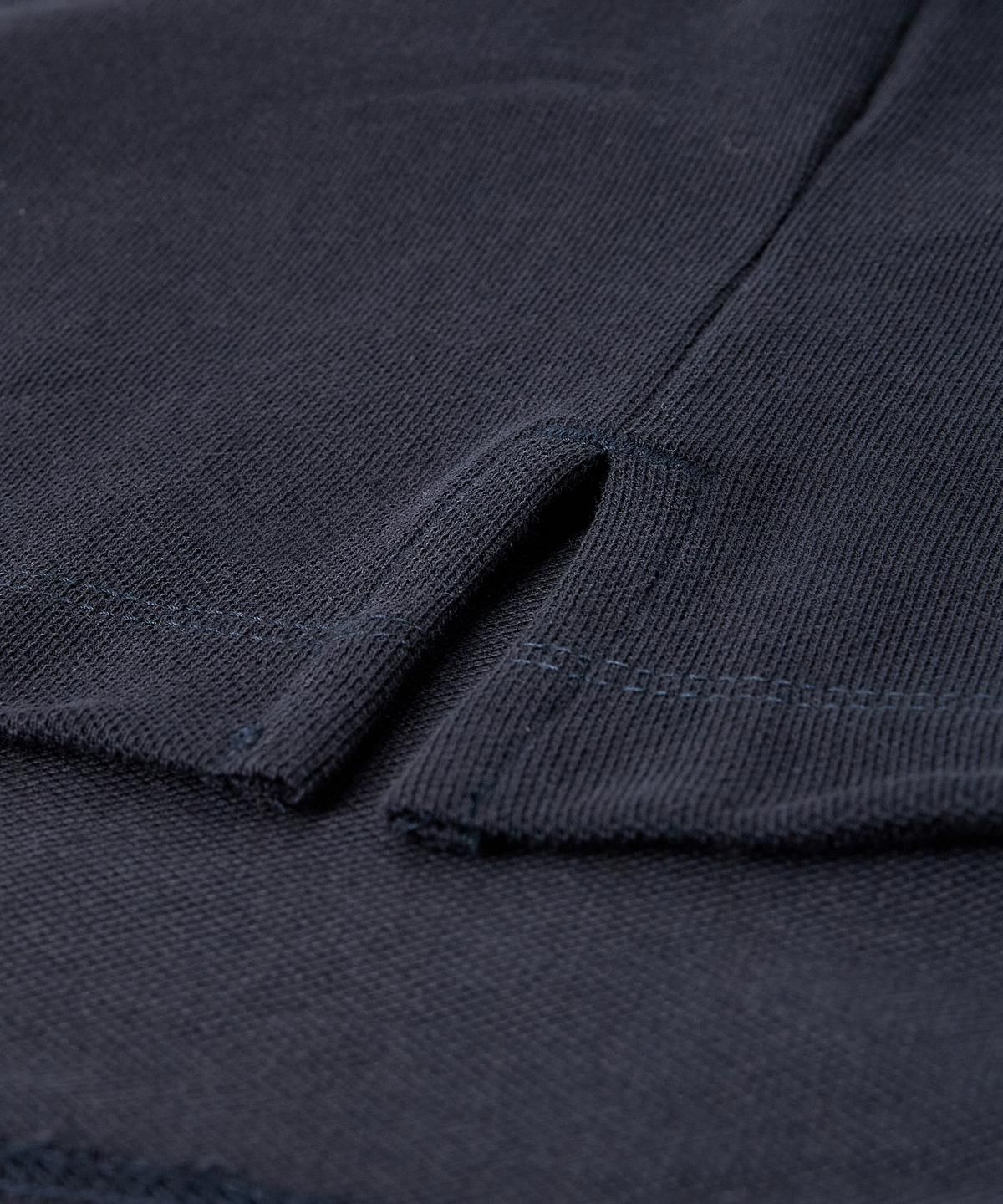 아르마니 익스체인지(ARMANI EXCHANGE) 남성 배색 트림 피케 폴로 셔츠 _다크 네이비_A416131015