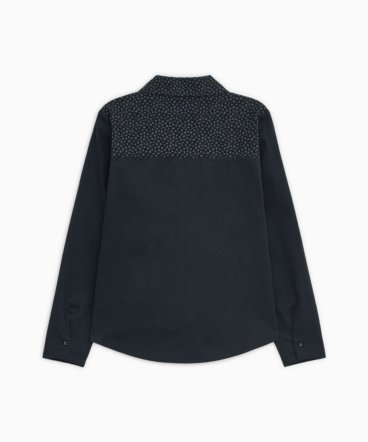 오헤시오(OHESHIO) PATTERN MIX COLLAR SHIRT, FLORAL