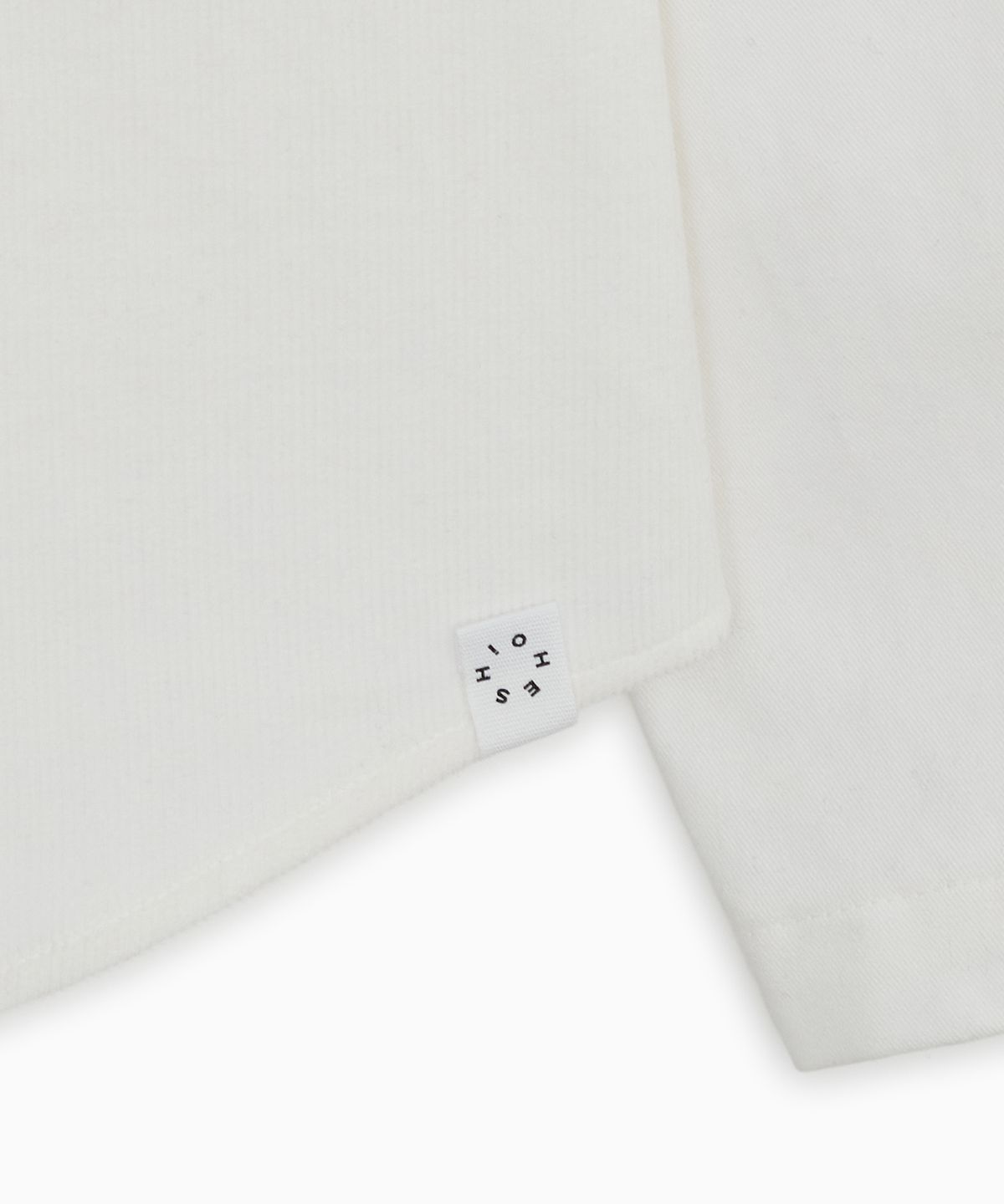 오헤시오(OHESHIO) PATTERN MIX COLLAR SHIRT, CORDUROY