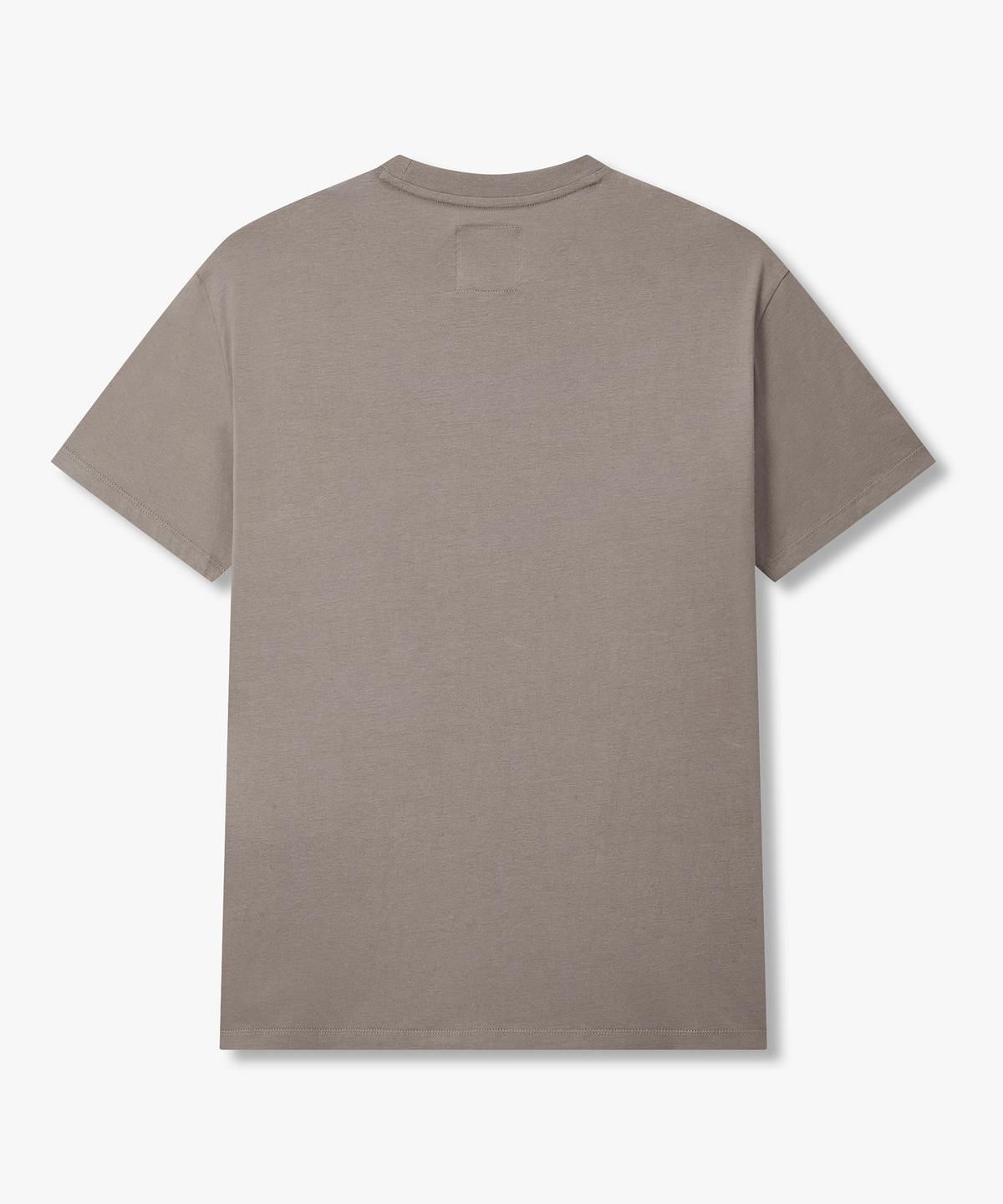 아르마니 익스체인지(ARMANI EXCHANGE) 남성 엠보 로고 자수 티셔츠 _토프_A416130902