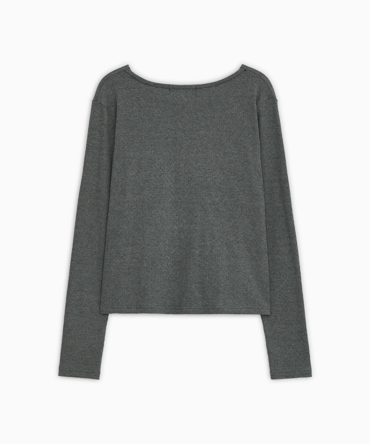 오헤시오(OHESHIO) FLORAL COLOR BLOCK JERSEY CARDIGAN, GRAY