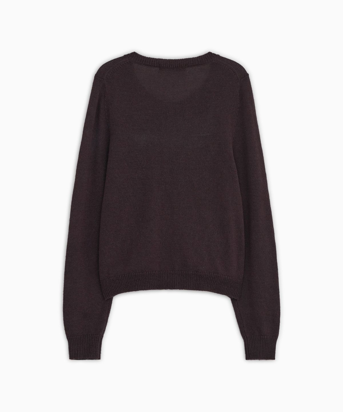 오헤시오(OHESHIO) COLOR BLOCK POCKET KNIT CARDIGAN, PURPLE