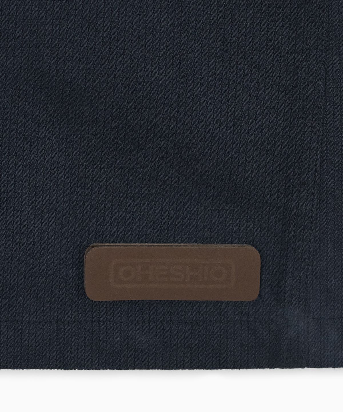 오헤시오(OHESHIO) ROUND COLLAR COTTON JACKET, NAVY