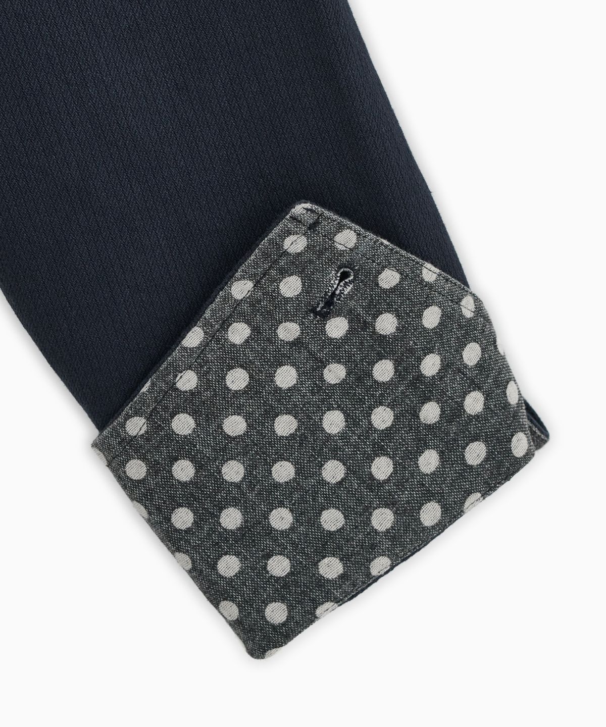 오헤시오(OHESHIO) ROUND COLLAR COTTON JACKET, NAVY