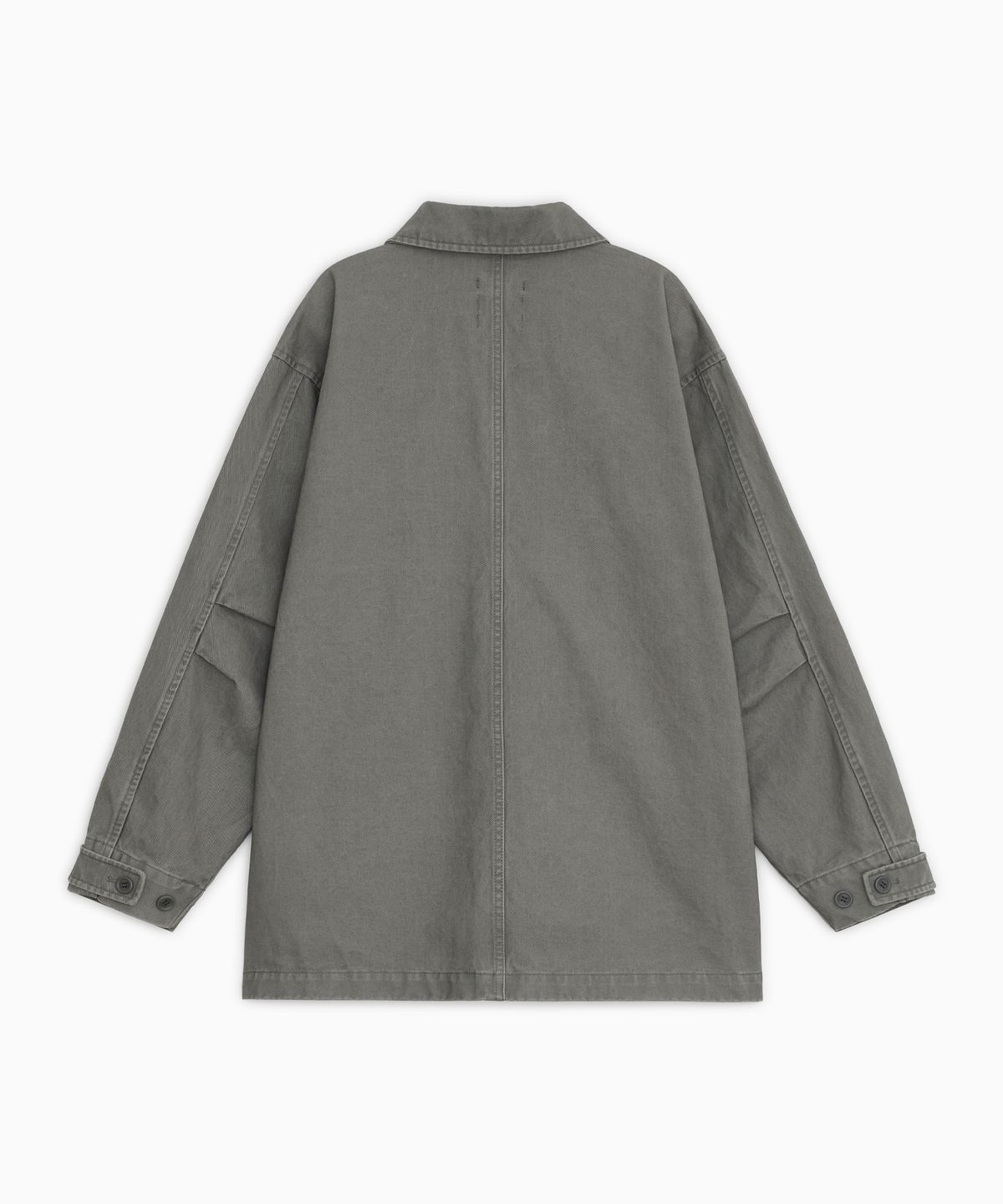 오헤시오(OHESHIO) STAR FLORAL WASHED COTTON JACKET, CHARCOAL