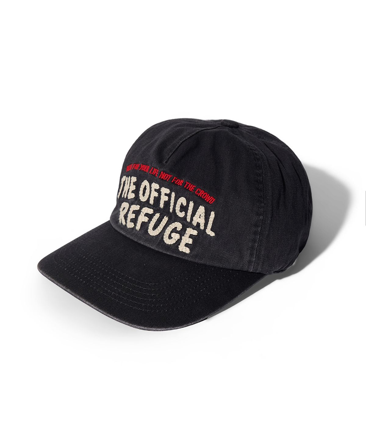 더 오피셜 레퓨지(THE OFFICIAL REFUGE) 5 PANEL VINTAGE CAP NAVY