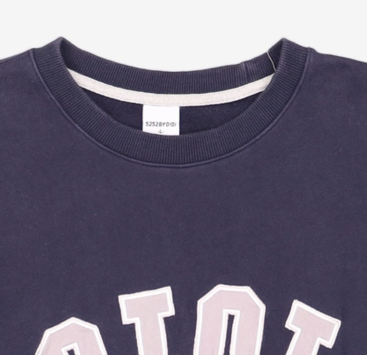오아이오아이 컬렉션(OIOI COLLECTION) SIGNATURE SWEATSHIRTS [NAVY] L