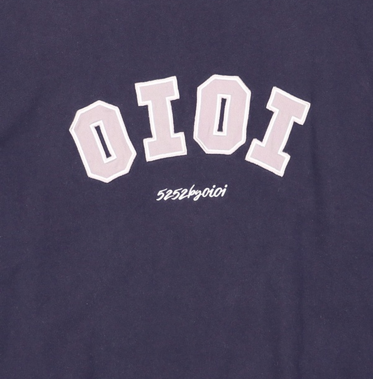 오아이오아이 컬렉션(OIOI COLLECTION) SIGNATURE SWEATSHIRTS [NAVY] L