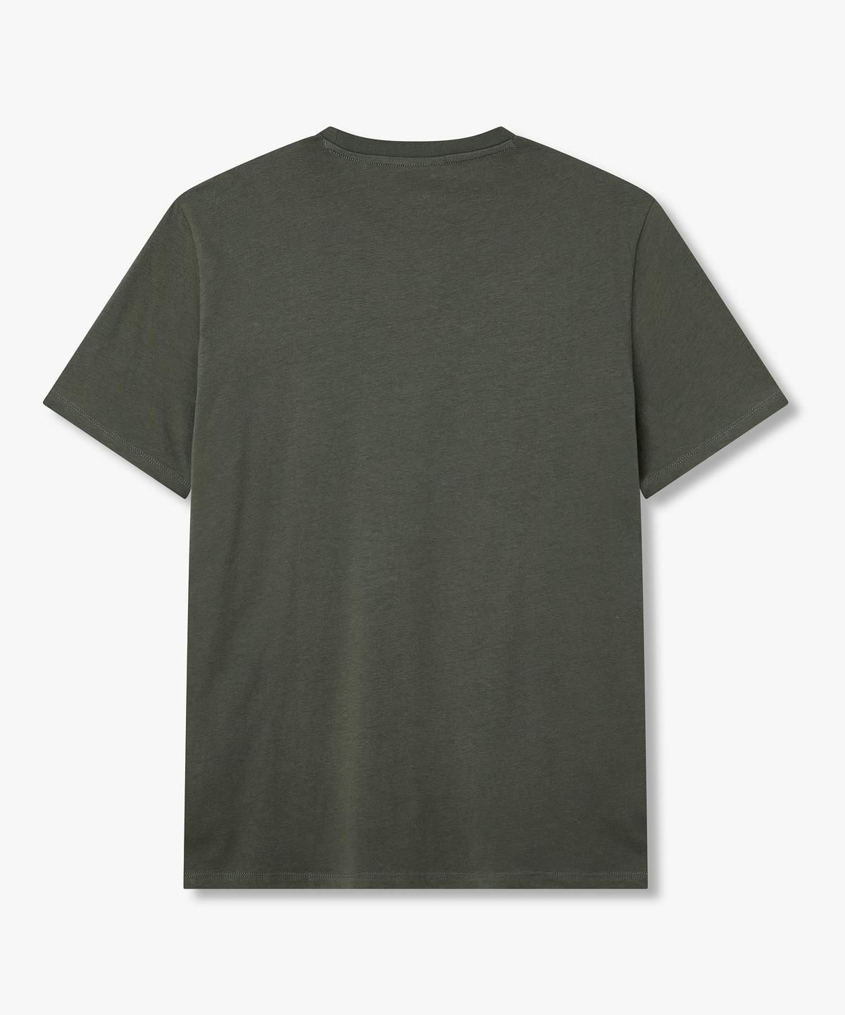 아르마니 익스체인지(ARMANI EXCHANGE) 남성 시그니처 로고 티셔츠 _다크 그린_A416130042