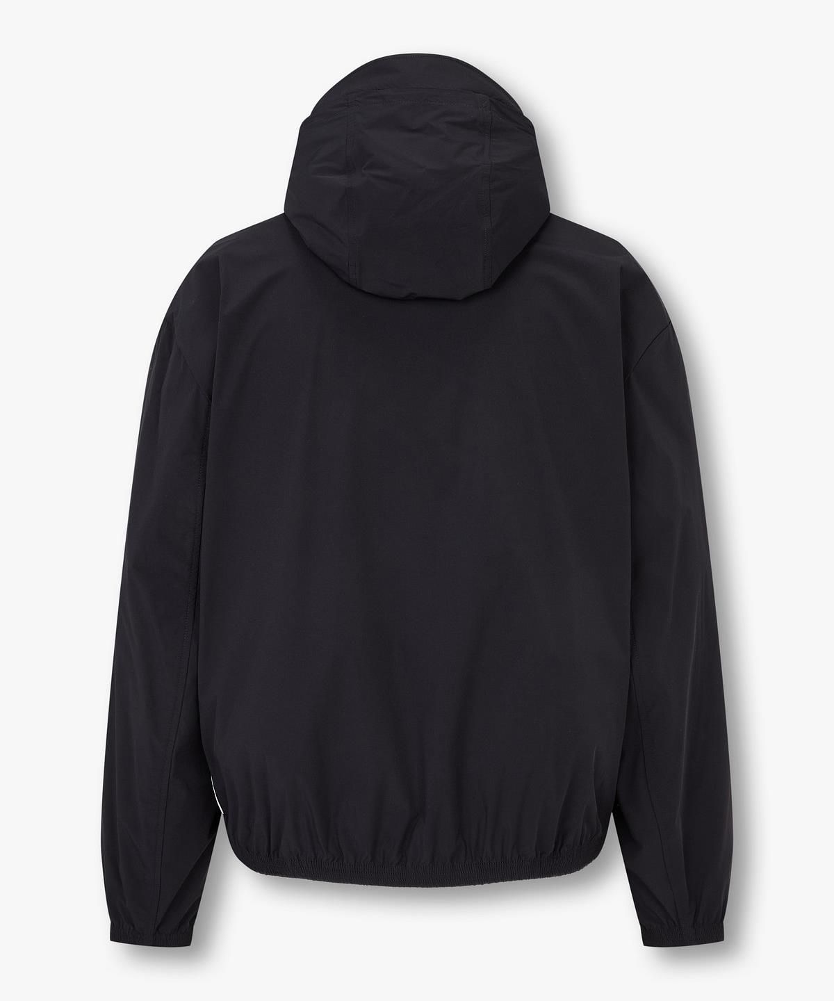 아르마니 익스체인지(ARMANI EXCHANGE) 남성 스트레치 스토퍼 후디드 자켓 _블랙_A415110006