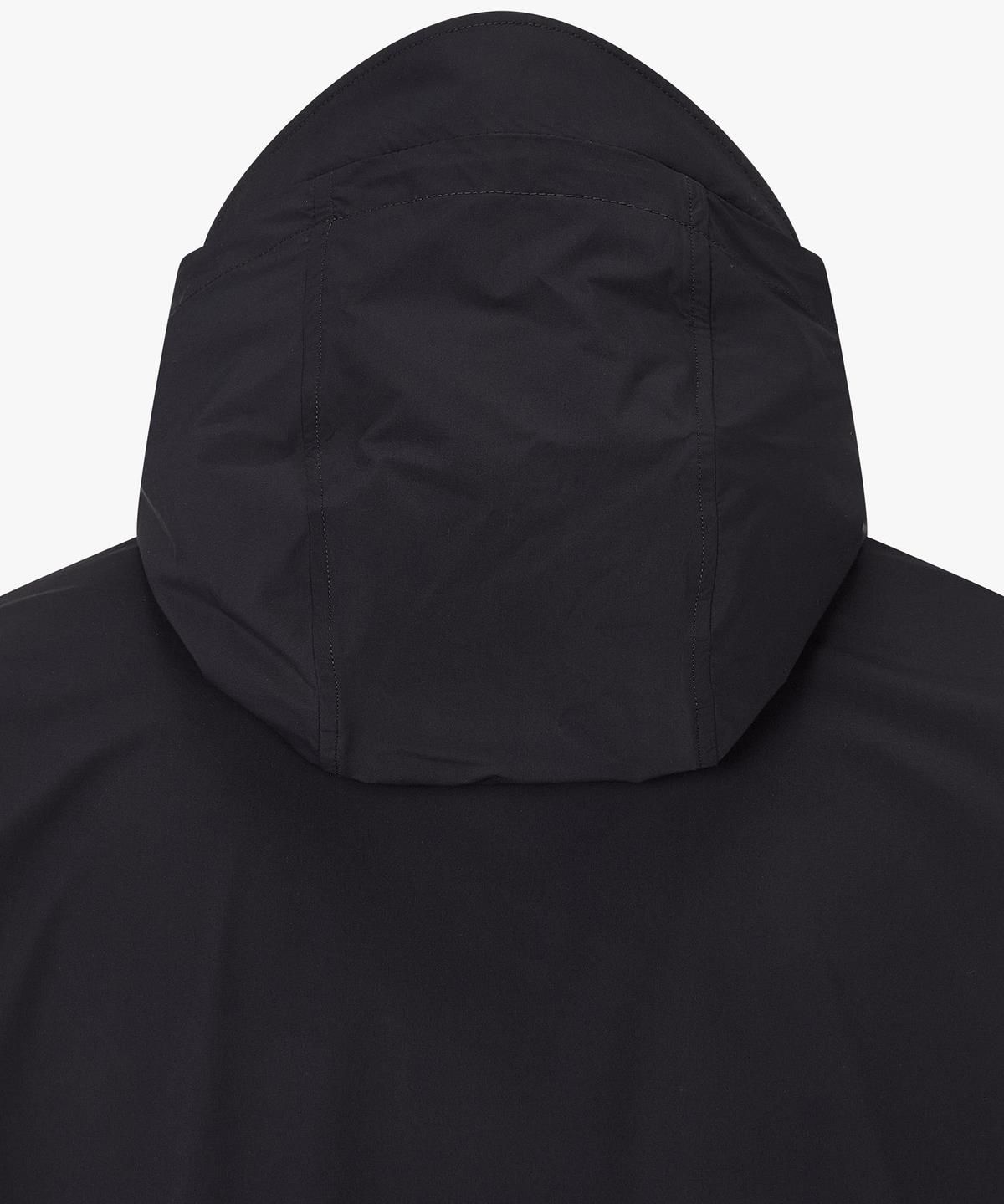 아르마니 익스체인지(ARMANI EXCHANGE) 남성 스트레치 스토퍼 후디드 자켓 _블랙_A415110006