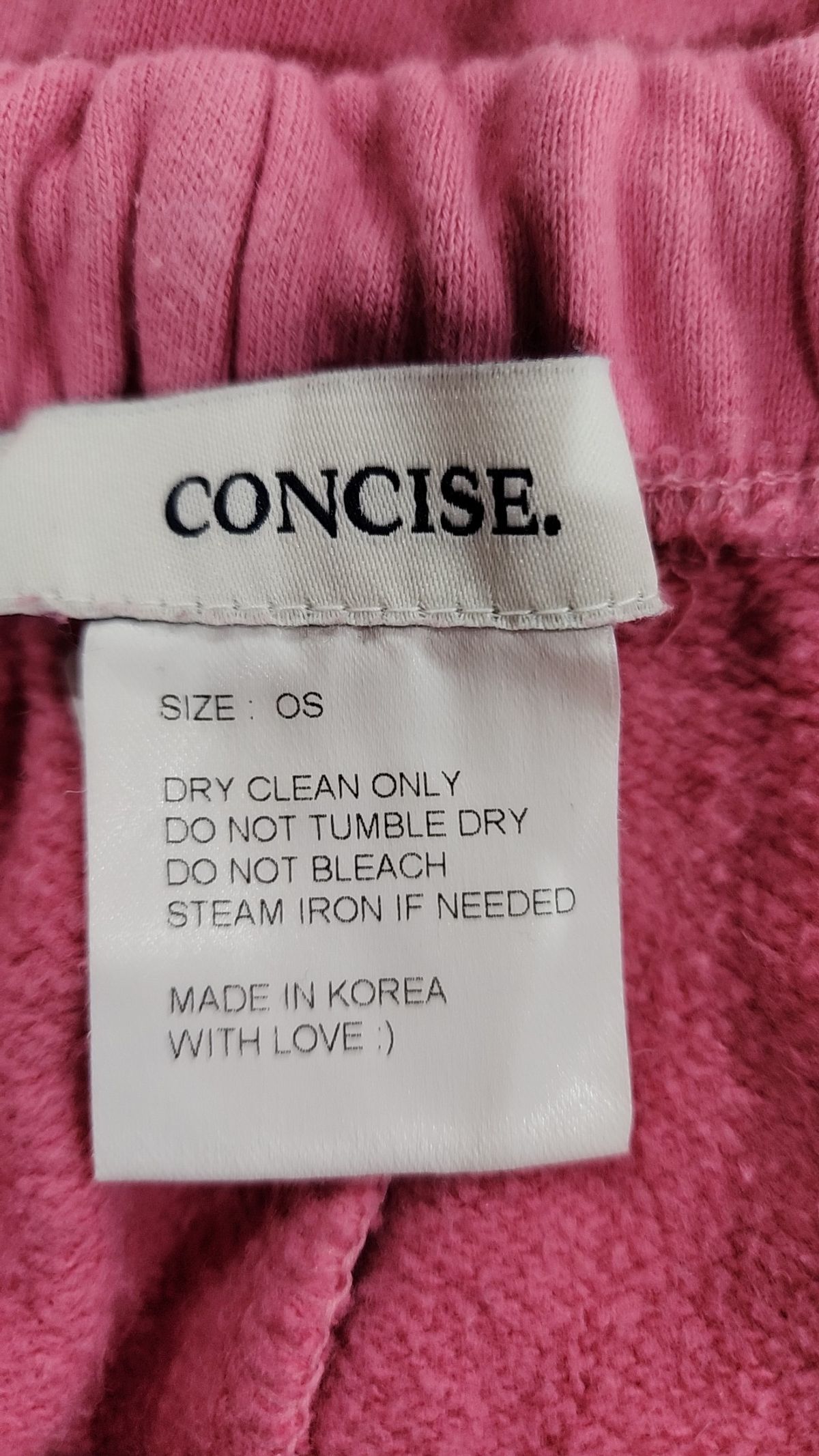 컨사이스.(CONCISE.) 조거 팬츠 OS