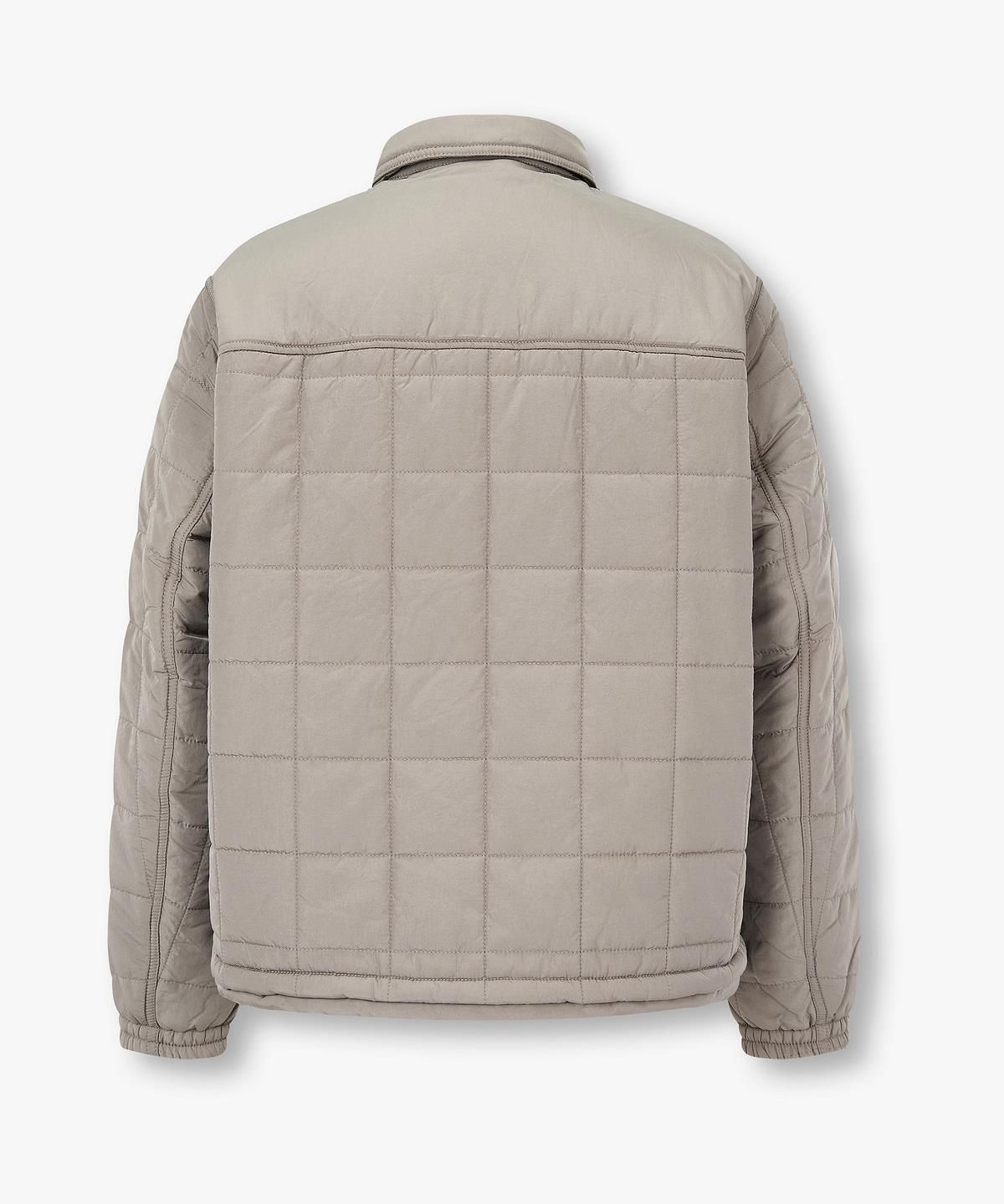 아르마니 익스체인지(ARMANI EXCHANGE) 남성 나일론 스퀘어 퀼팅 블루종 _토프_A416110003