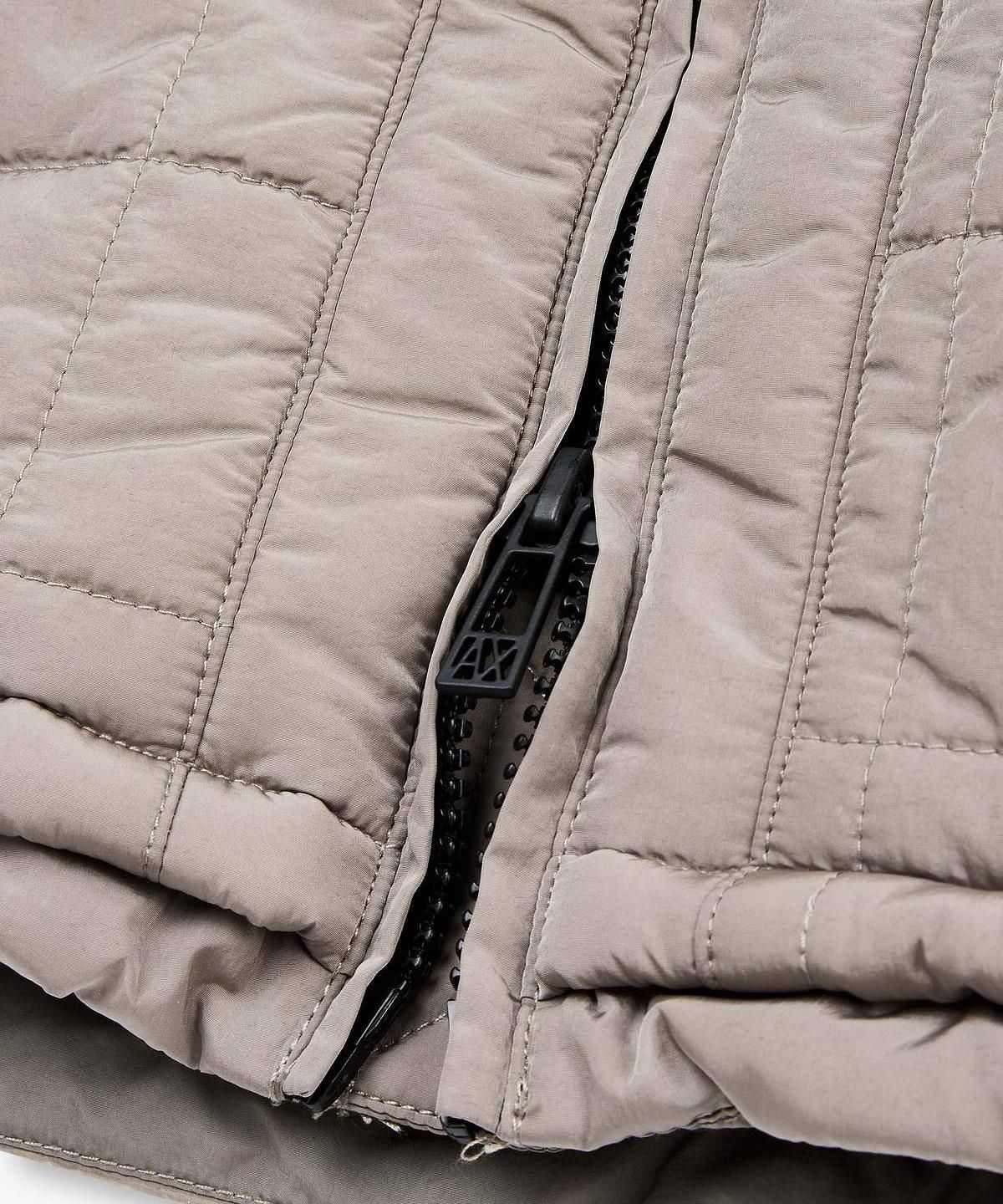 아르마니 익스체인지(ARMANI EXCHANGE) 남성 나일론 스퀘어 퀼팅 블루종 _토프_A416110003