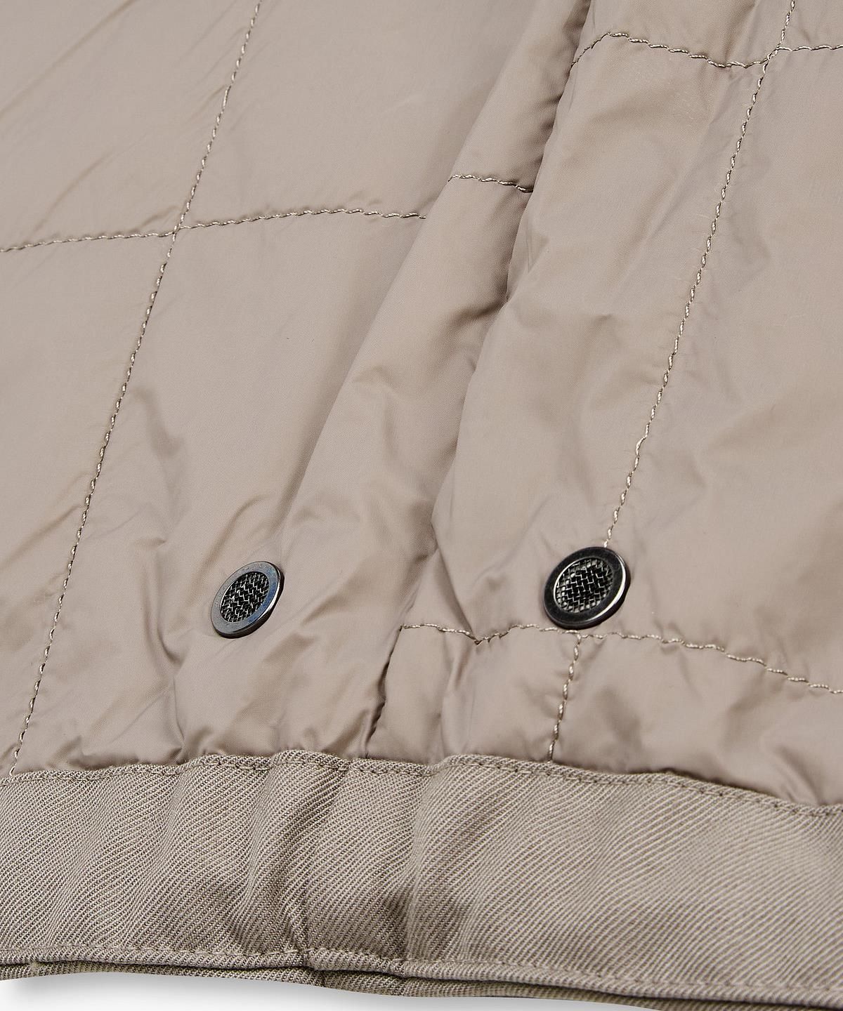 아르마니 익스체인지(ARMANI EXCHANGE) 남성 드로스트링 헴 셔츠 자켓 _토프_A416110006