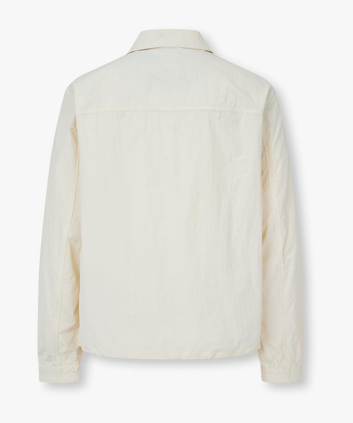 아르마니 익스체인지(ARMANI EXCHANGE) 남성 로고 패치 더블 클로저 자켓 _크림_A416110009