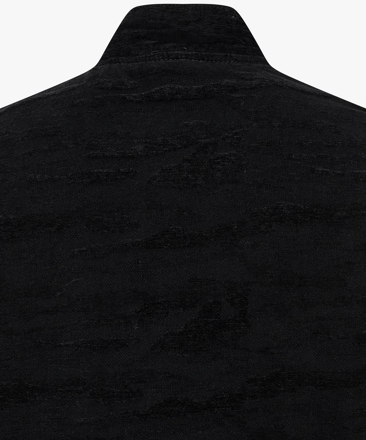 아르마니 익스체인지(ARMANI EXCHANGE) 남성 자카드 데님 블루종 자켓 _블랙_A416110002