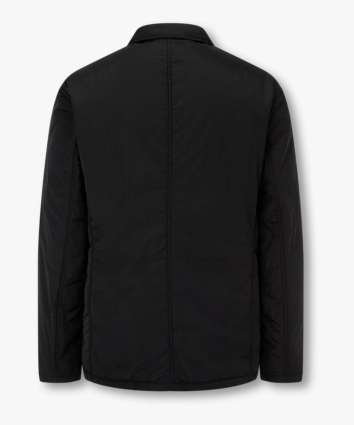 아르마니 익스체인지(ARMANI EXCHANGE) 남성 나일론 패디드 블레이저 _블랙_A416110001