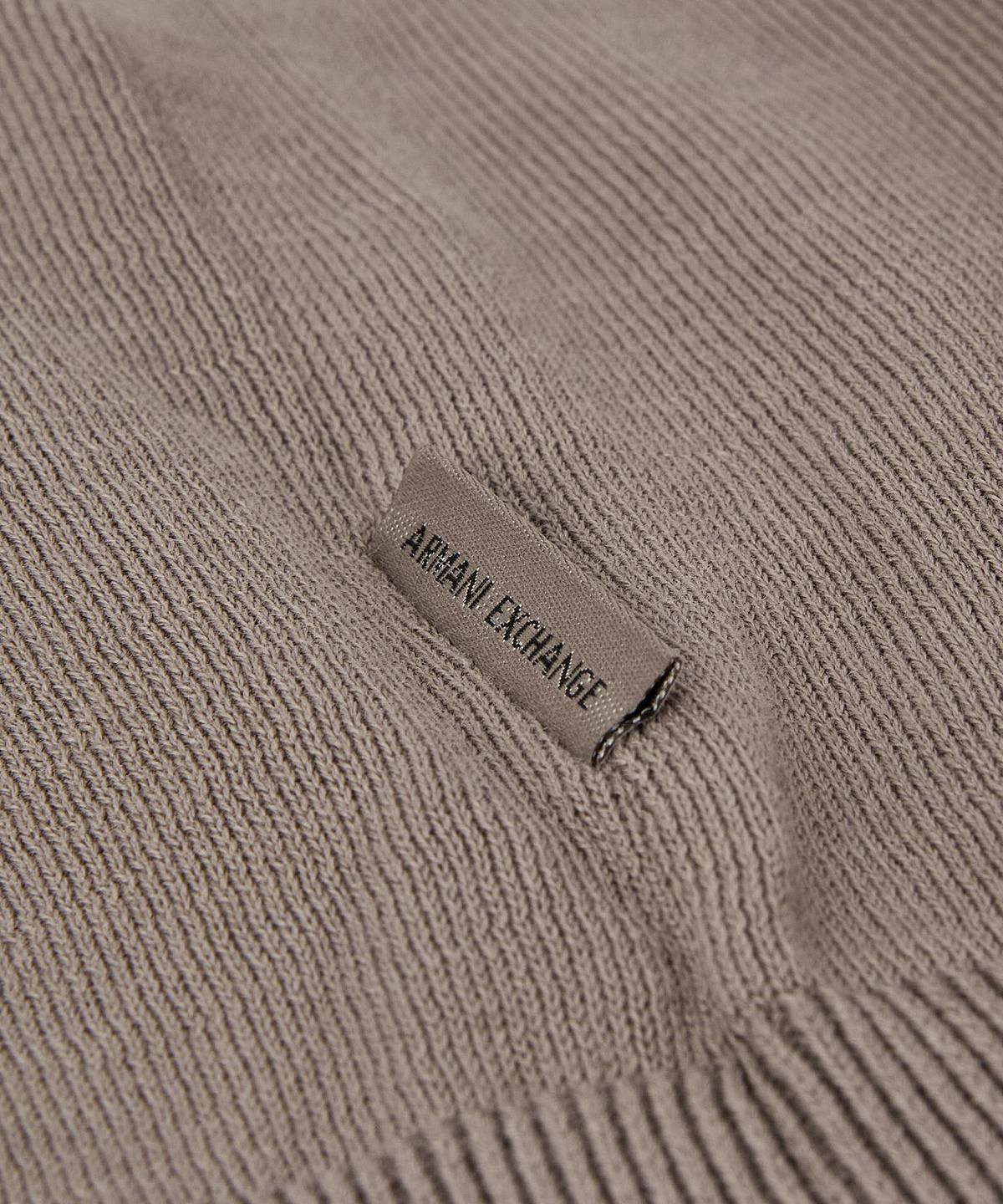 아르마니 익스체인지(ARMANI EXCHANGE) 남성 하프 지퍼 넥 폴로 니트 _토프_A416132001