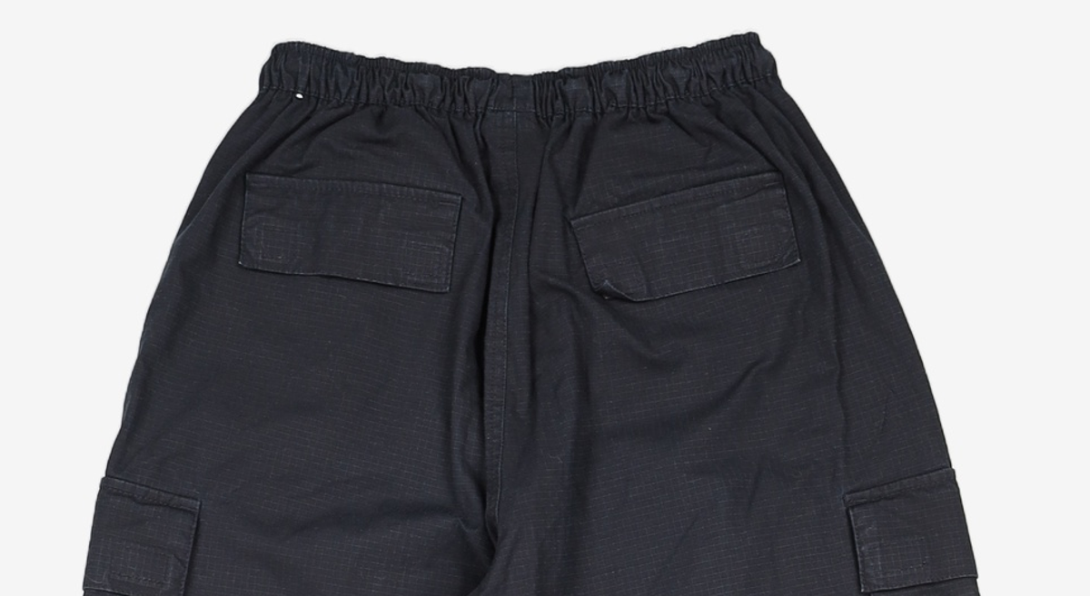 나이키(NIKE) 스포츠웨어 미드라이즈 오버사이즈 카고 팬츠 W - 블랙:화이트 / IB1059-010 S