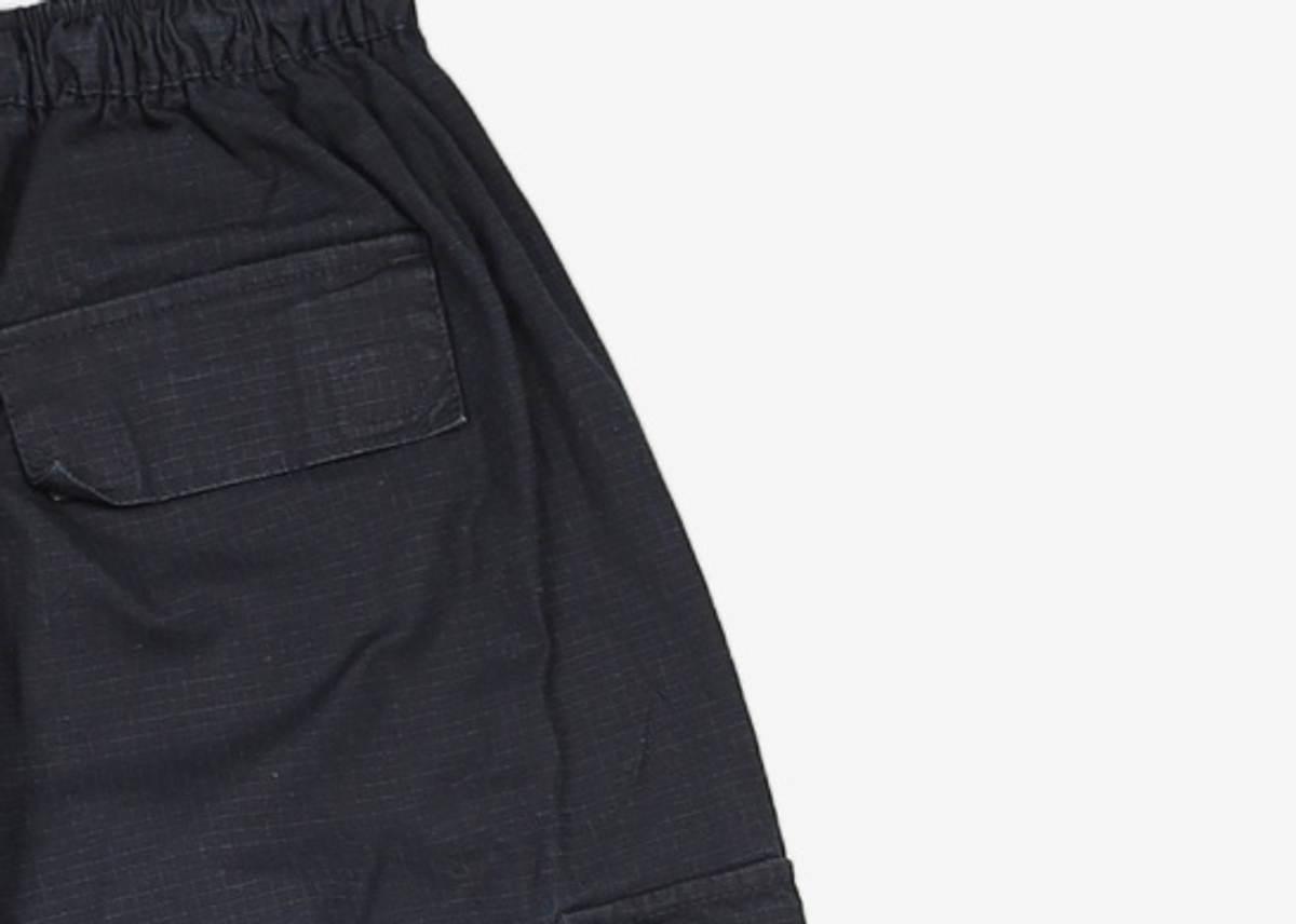 나이키(NIKE) 스포츠웨어 미드라이즈 오버사이즈 카고 팬츠 W - 블랙:화이트 / IB1059-010 S