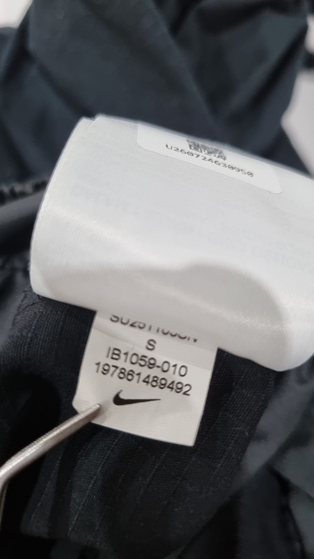 나이키(NIKE) 스포츠웨어 미드라이즈 오버사이즈 카고 팬츠 W - 블랙:화이트 / IB1059-010 S
