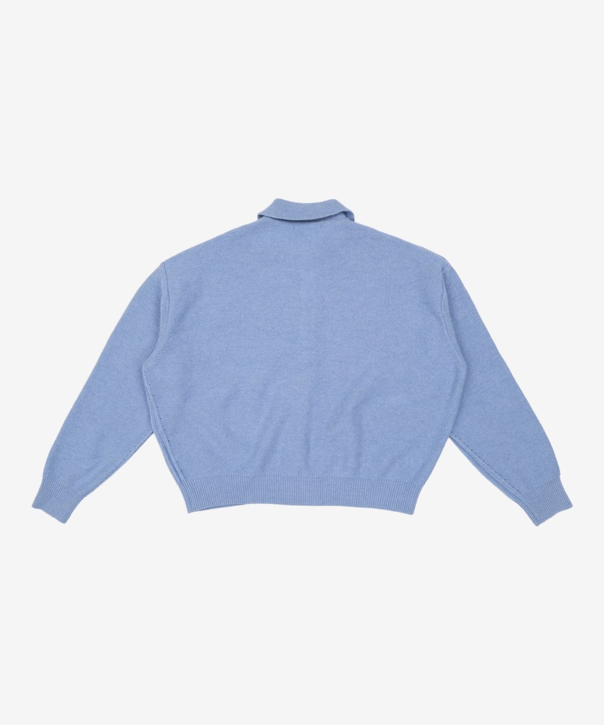라그랑지(LAGRANGE) WOOL CASH COLLAR KNIT CARDIGAN BLUE L