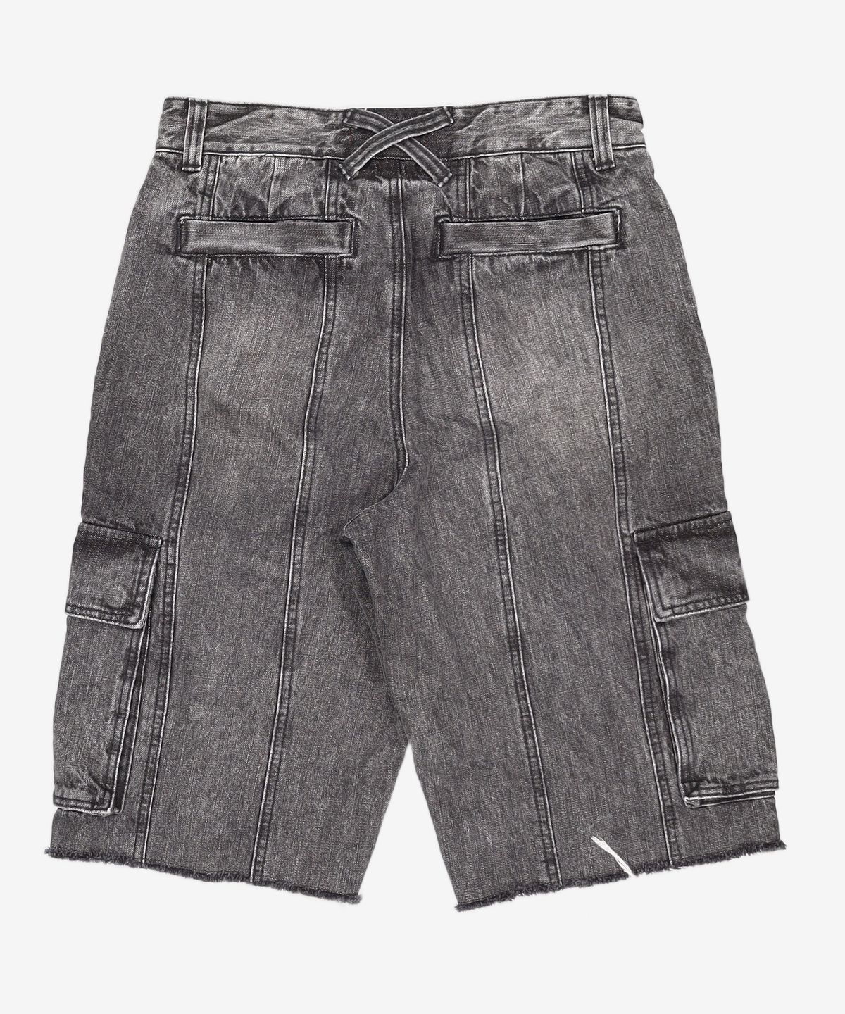 기철(KICHUL) BIKER CARGO SHORTS (BLACK) S