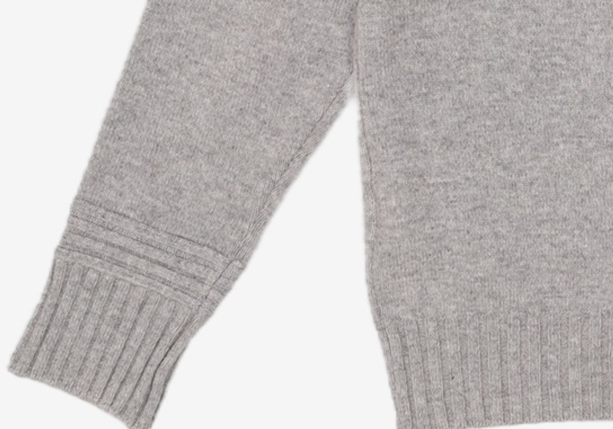 유스(YOUTH) Cashmere Cricket Knit - Melange Grey M